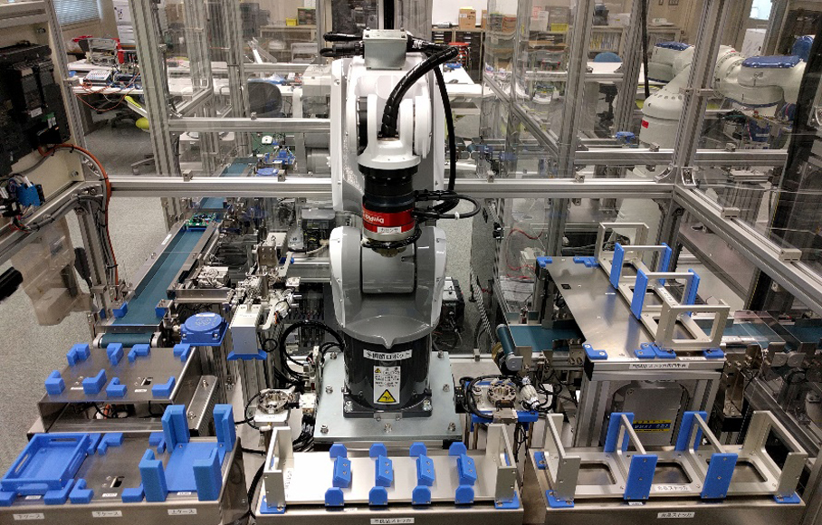7kg可搬の多関節ロボットの写真