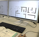 ②ＣＡＤによる建築図面が描ける