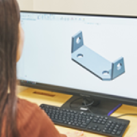 ④３次元ＣＡＤによるモデリング