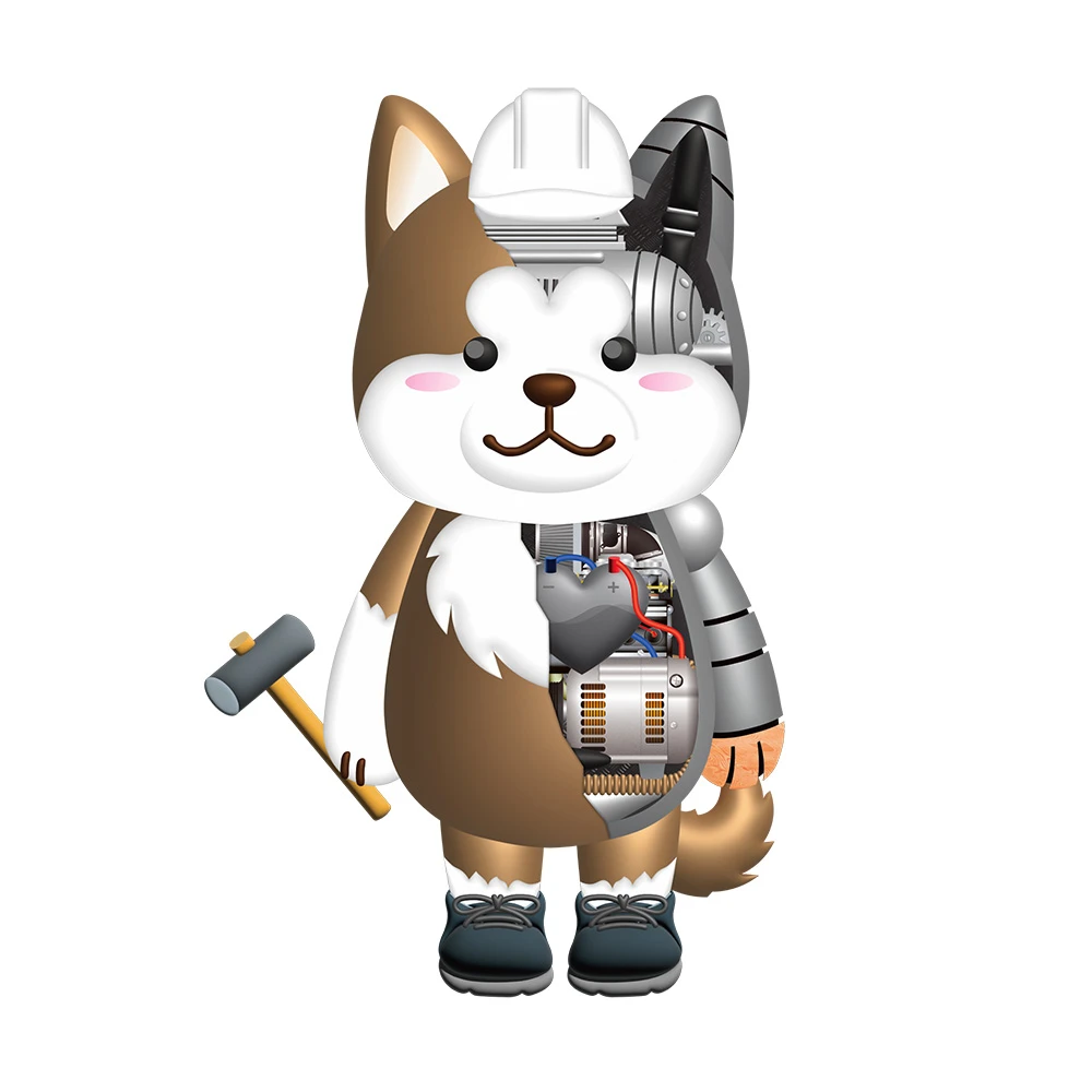 ワンジニア 立ち絵イラスト