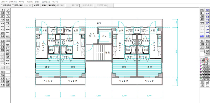 実践建築設計２次元ＣＡＤ技術-Jw_cad編-