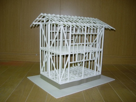 住宅構造模型