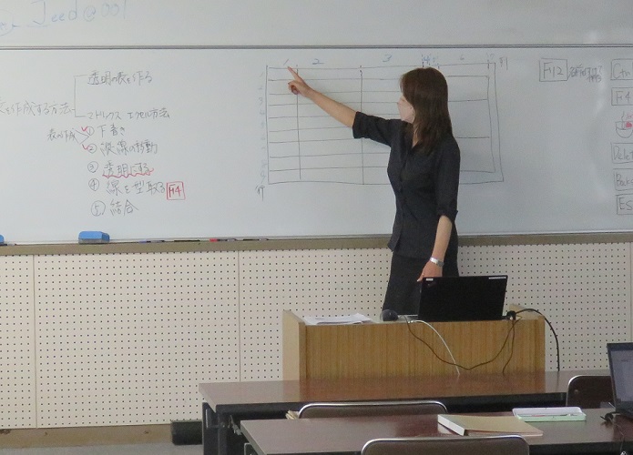 ＩＴリテラシー訓練の様子