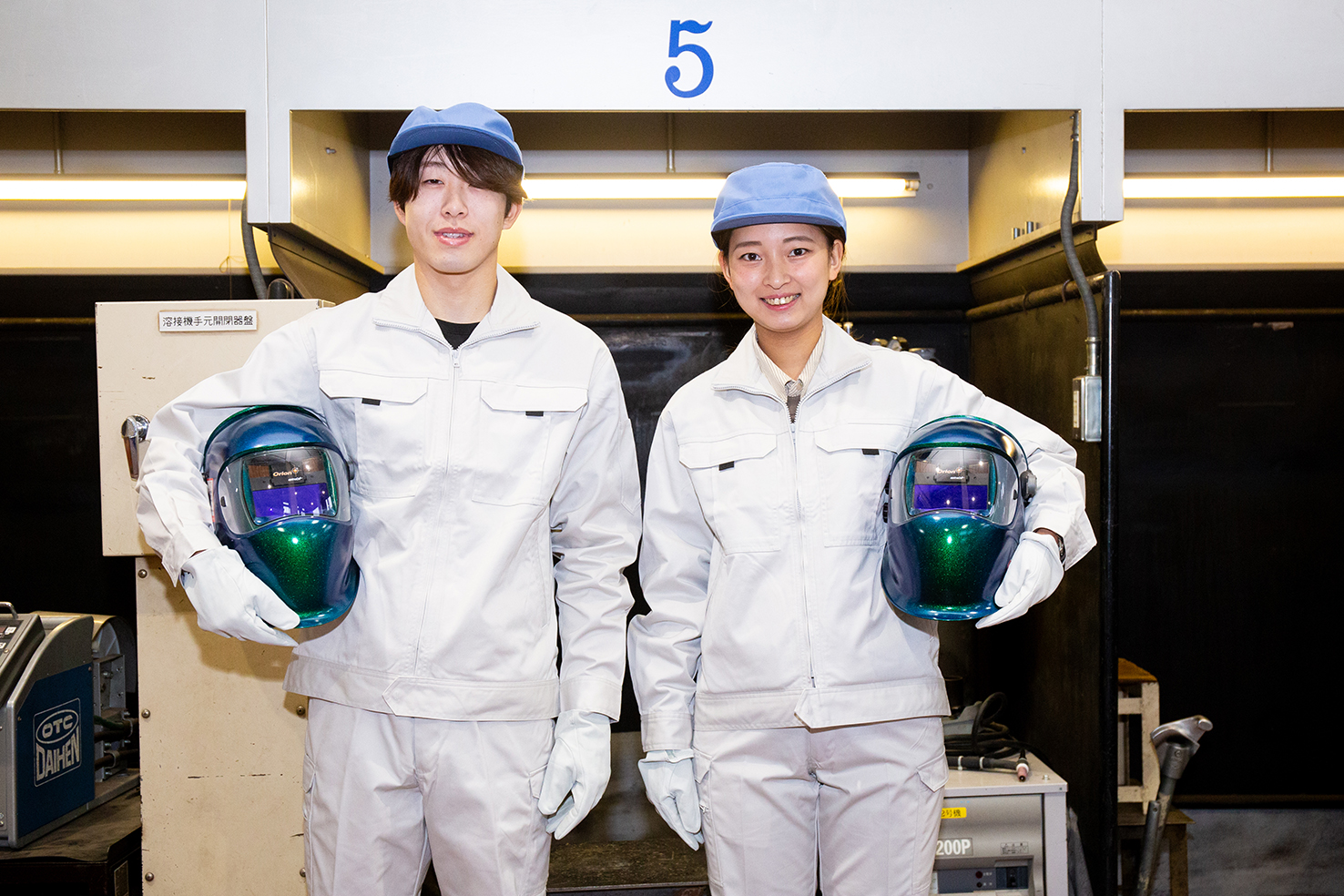 ティグ溶接準備