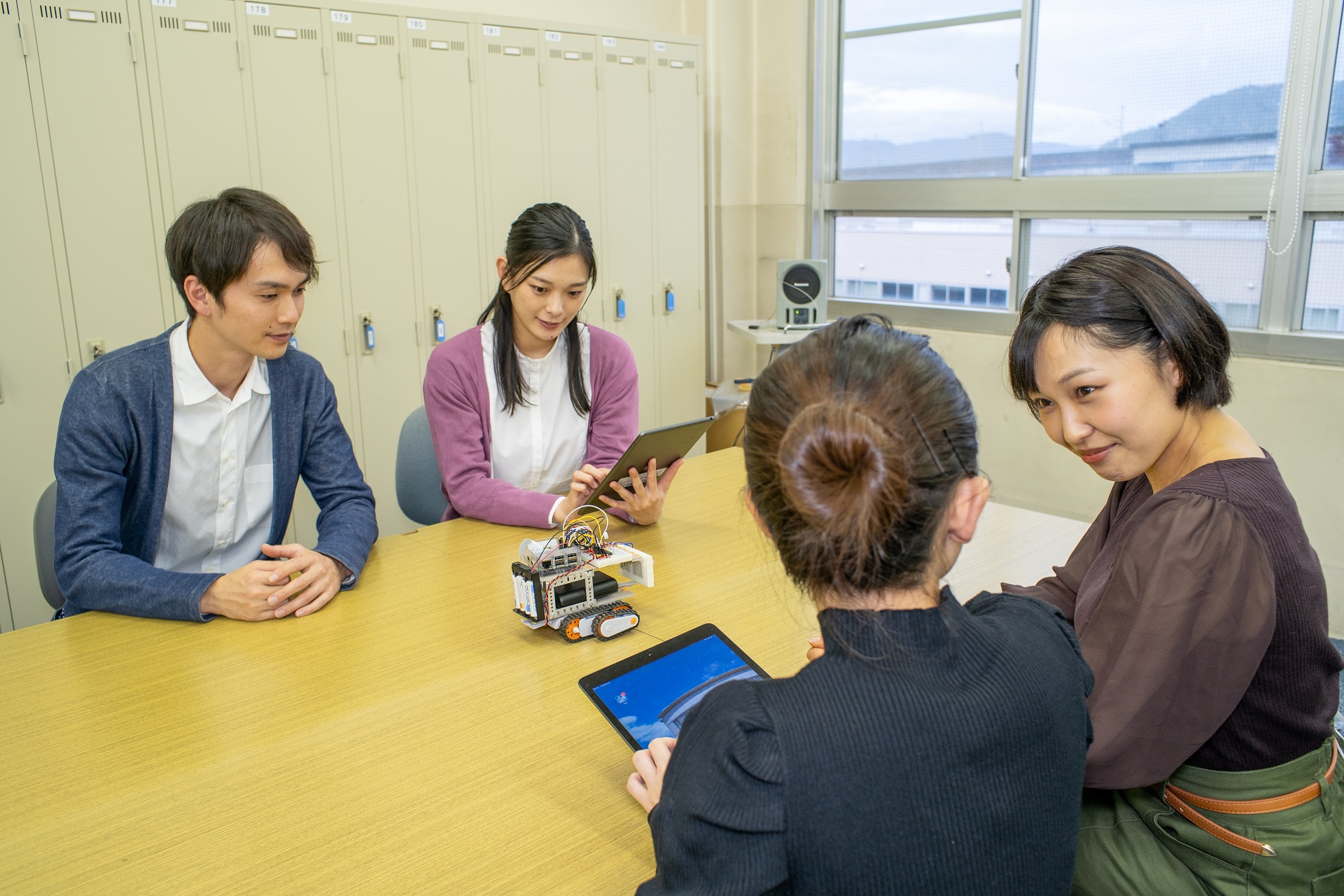 マイコンロボット制御実習の画像