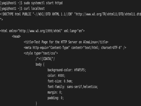 サーバー構築技術