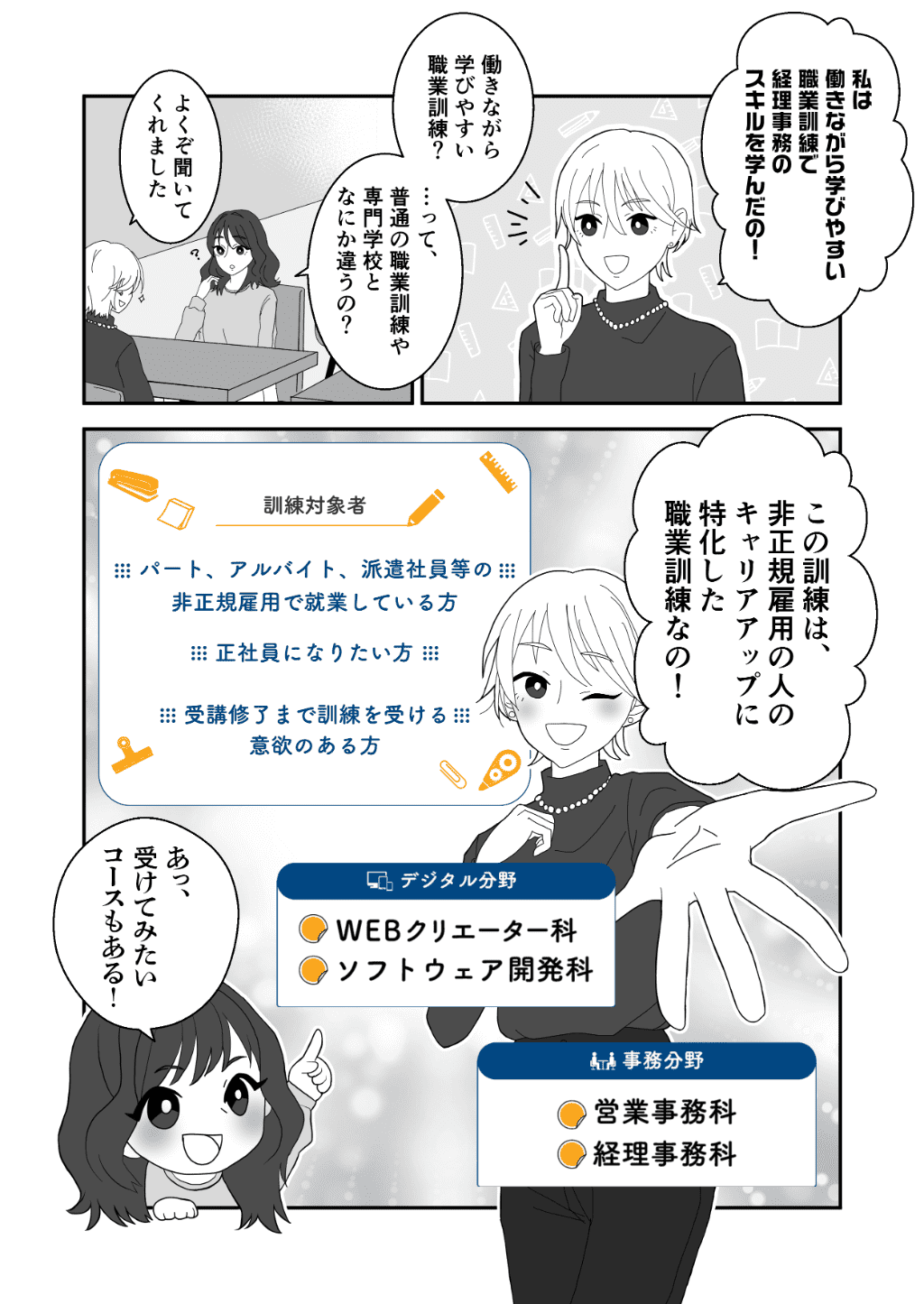 スキルを身に付け、未来をつかむ! P3