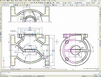 機械CAD製図及び基本の図