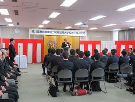 平成30年度　入校式
