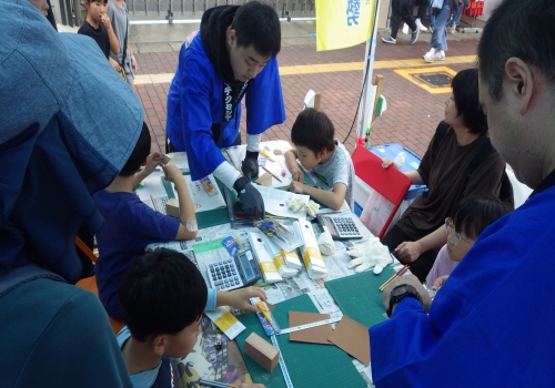 箸づくり　作業風景（１）