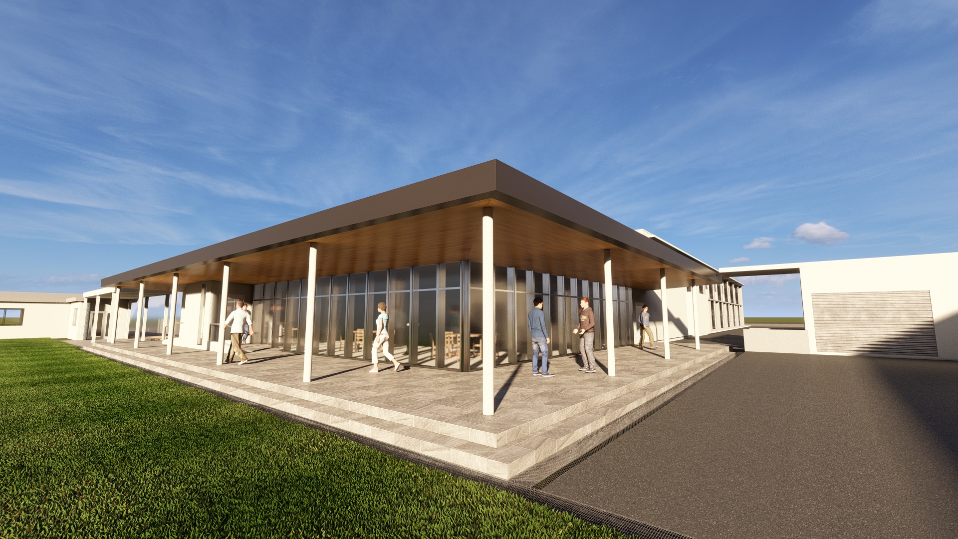 食堂イメージ（外観）