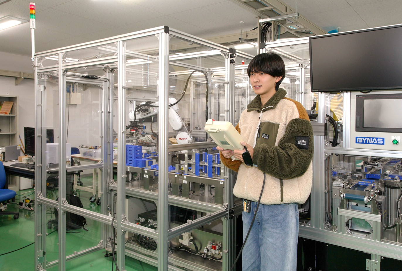 ロボット機器応用実習イメージ