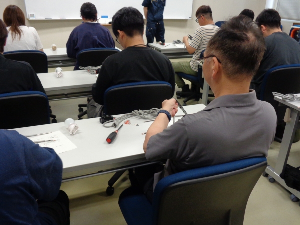 訓練コース説明会の様子