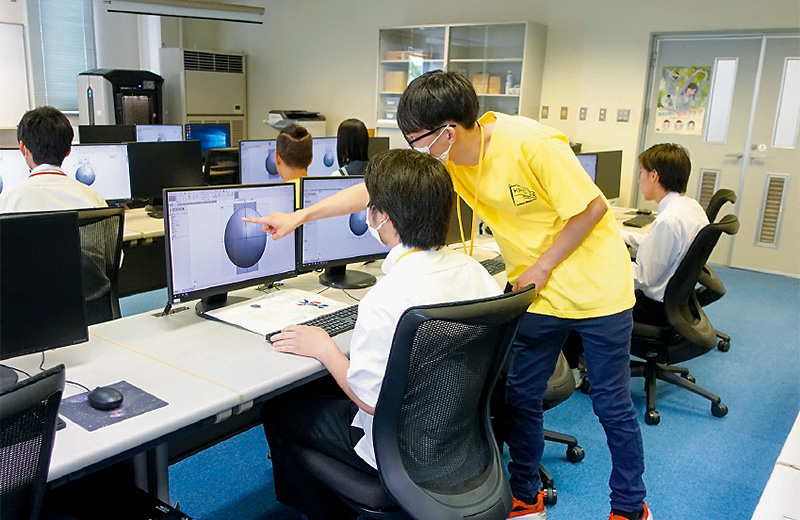 生産機械技術科写真