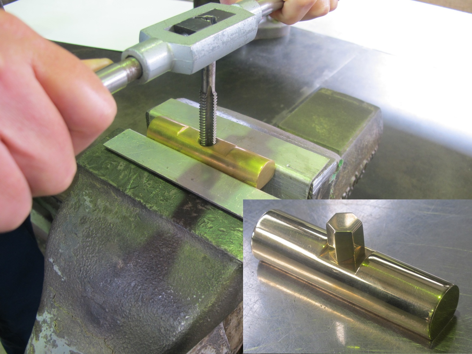 ねじ加工（仕上げ課題）