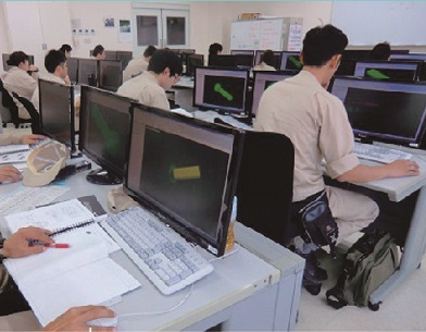 ＣＡＭによるデータ作成作業