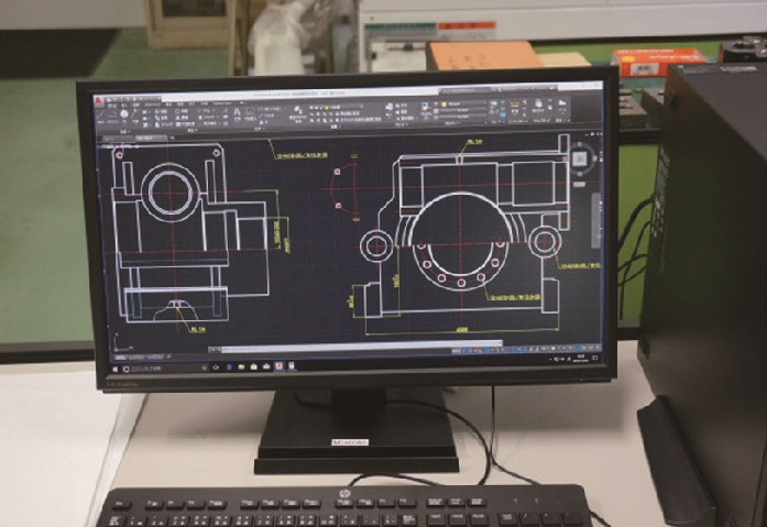 ２次元ＣＡＤによる機械部品図