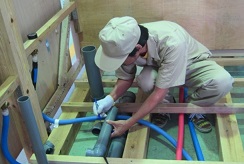 構造材の改修と住宅設備