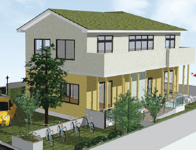 バリアフリーリフォーム施工と建築3次元プレゼンテーション