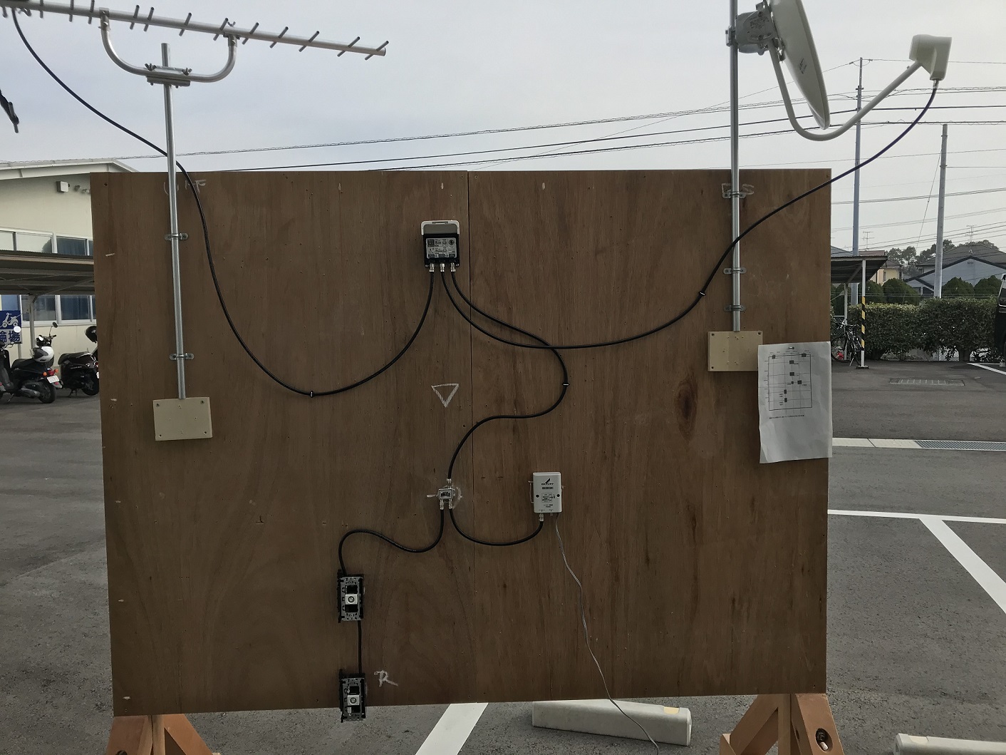 アンテナ工事のイメージ