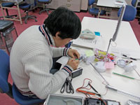 生産管理サポート科の実習風景１