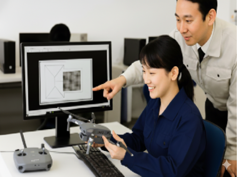 ＣＡＤ・設備点検技術（ドローン）