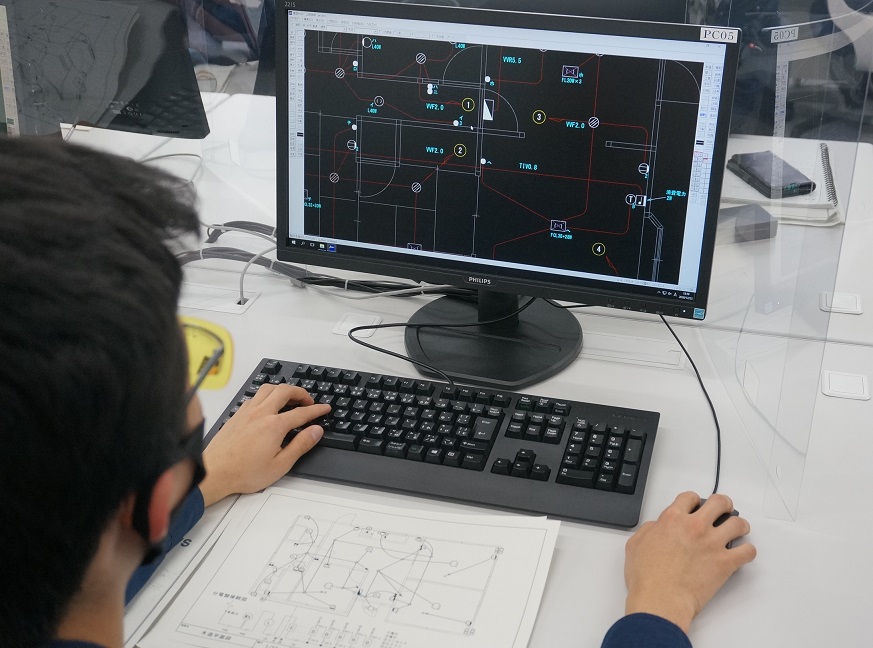 CAD活用技術・住宅電気設備施工