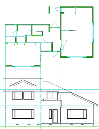 実践建築設計2次元CAD技術(立面図編)