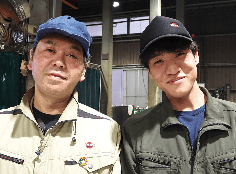 （左）末永さん（右）廣川さん