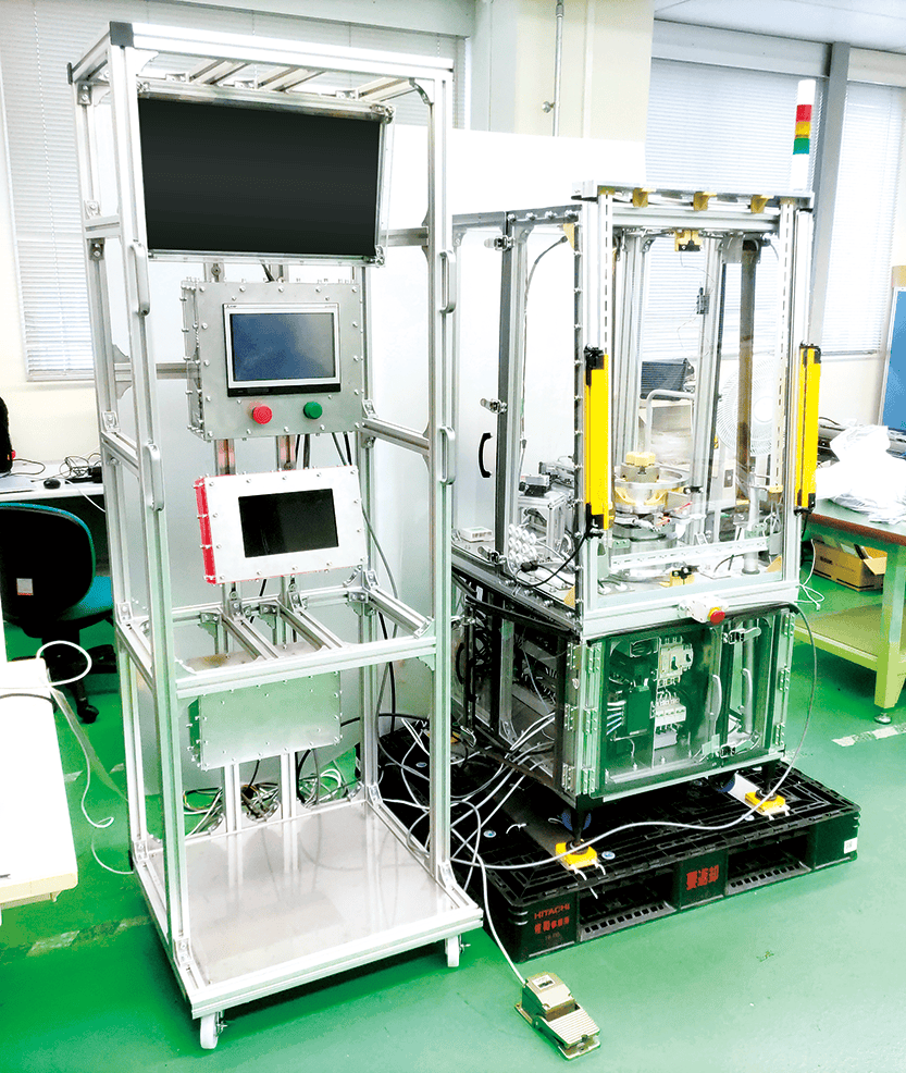 高精度測定を自動化する装置