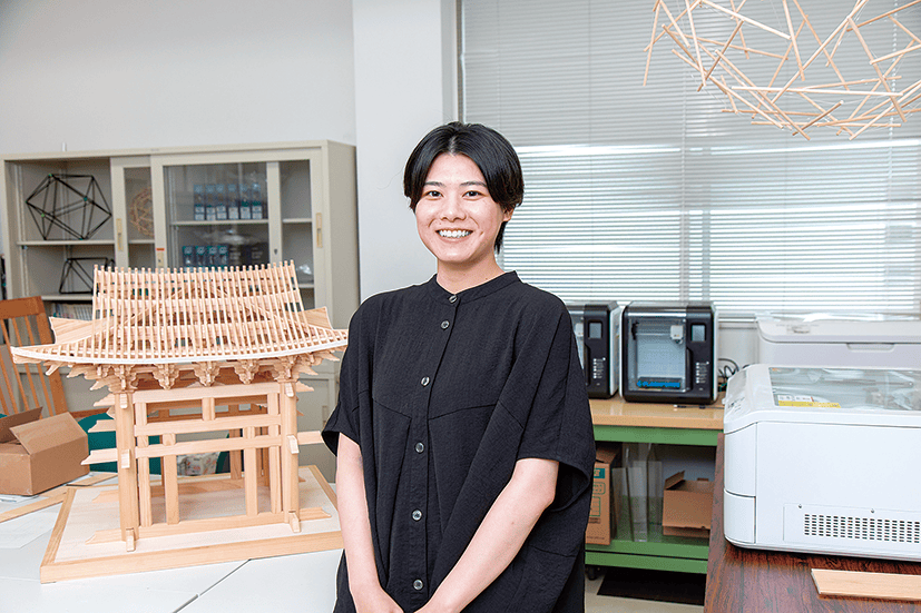 建築施工システム技術科　 田岡 つぎねさん