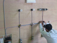 電気設備施工の画像