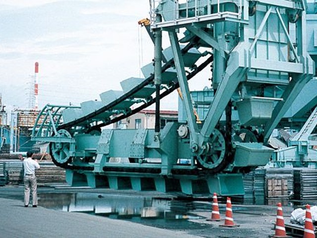 連続式アンローダ