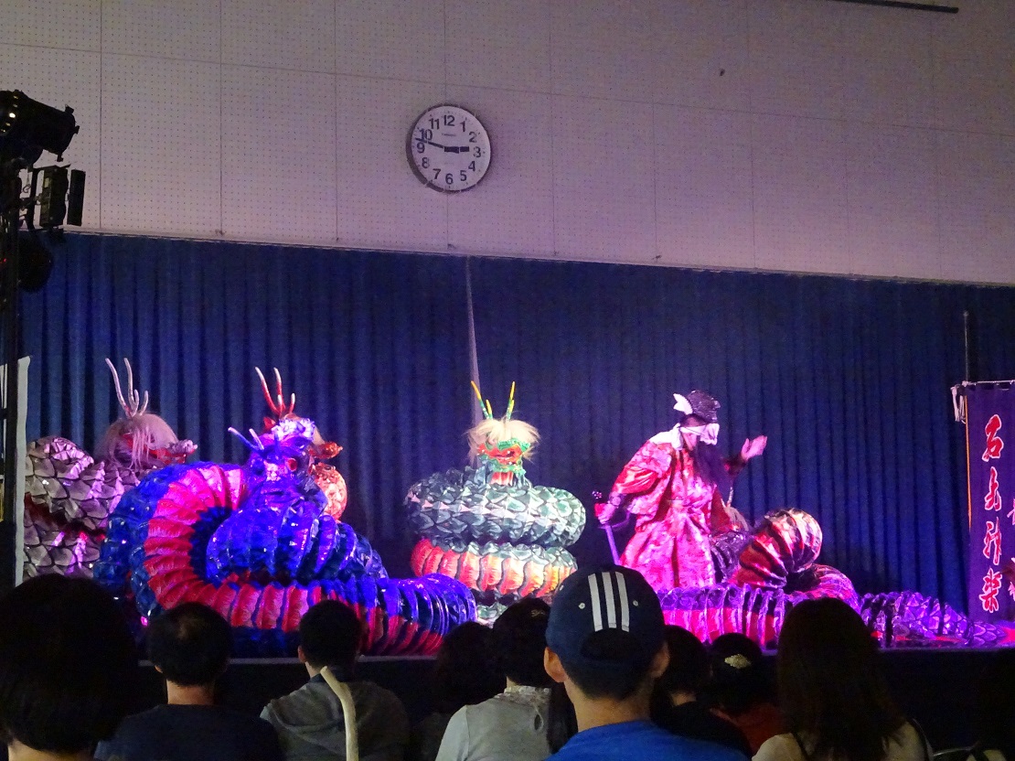 写真:石見神楽の様子