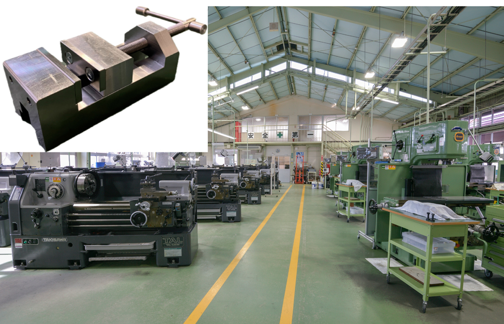 写真：旋盤、フライス盤の設備