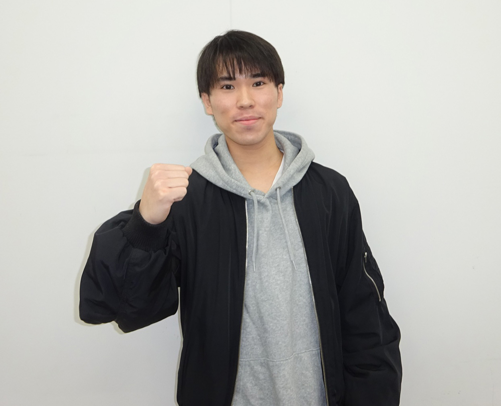 写真：在学中の先輩