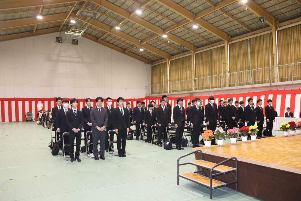 写真:入学式の様子