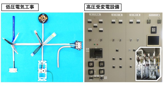 電気設備保全作業