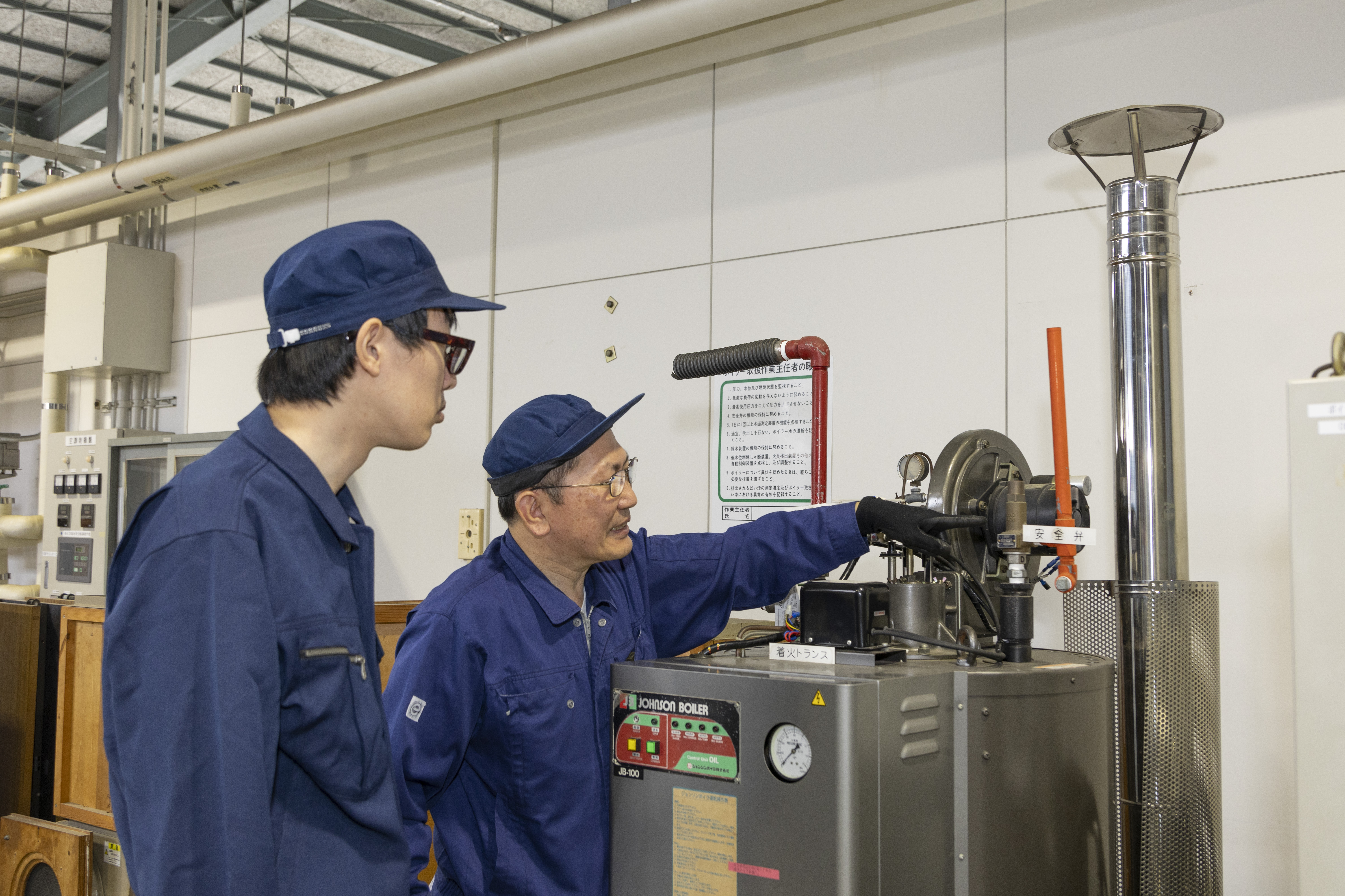 ボイラー設備と設備ＣＡＤ