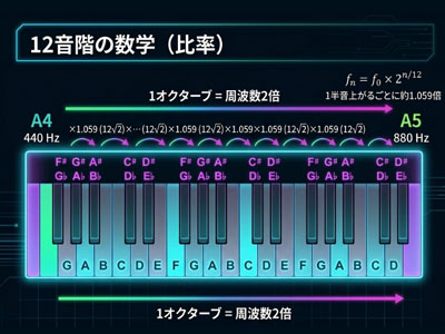12音階の数学的表現