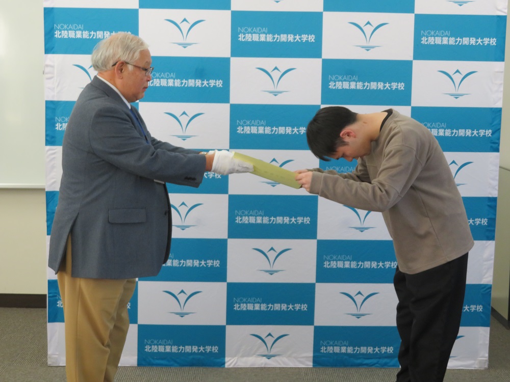 校長表彰の写真3