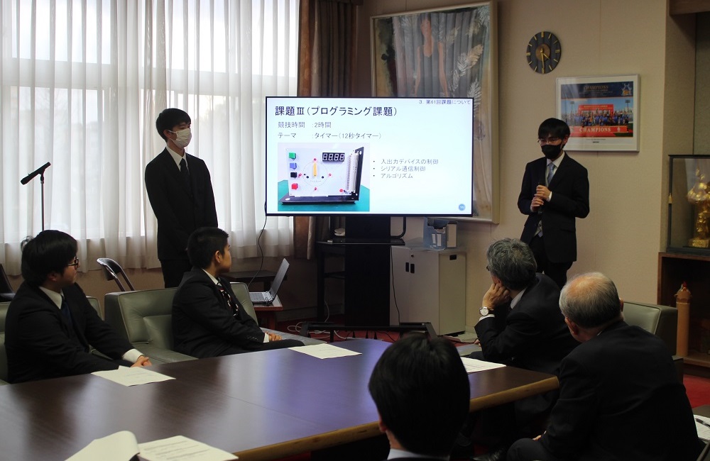 ものづくり青年技能者の全国大会出場等に関する報告会の写真4