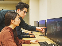 2次元CAD使用の様子