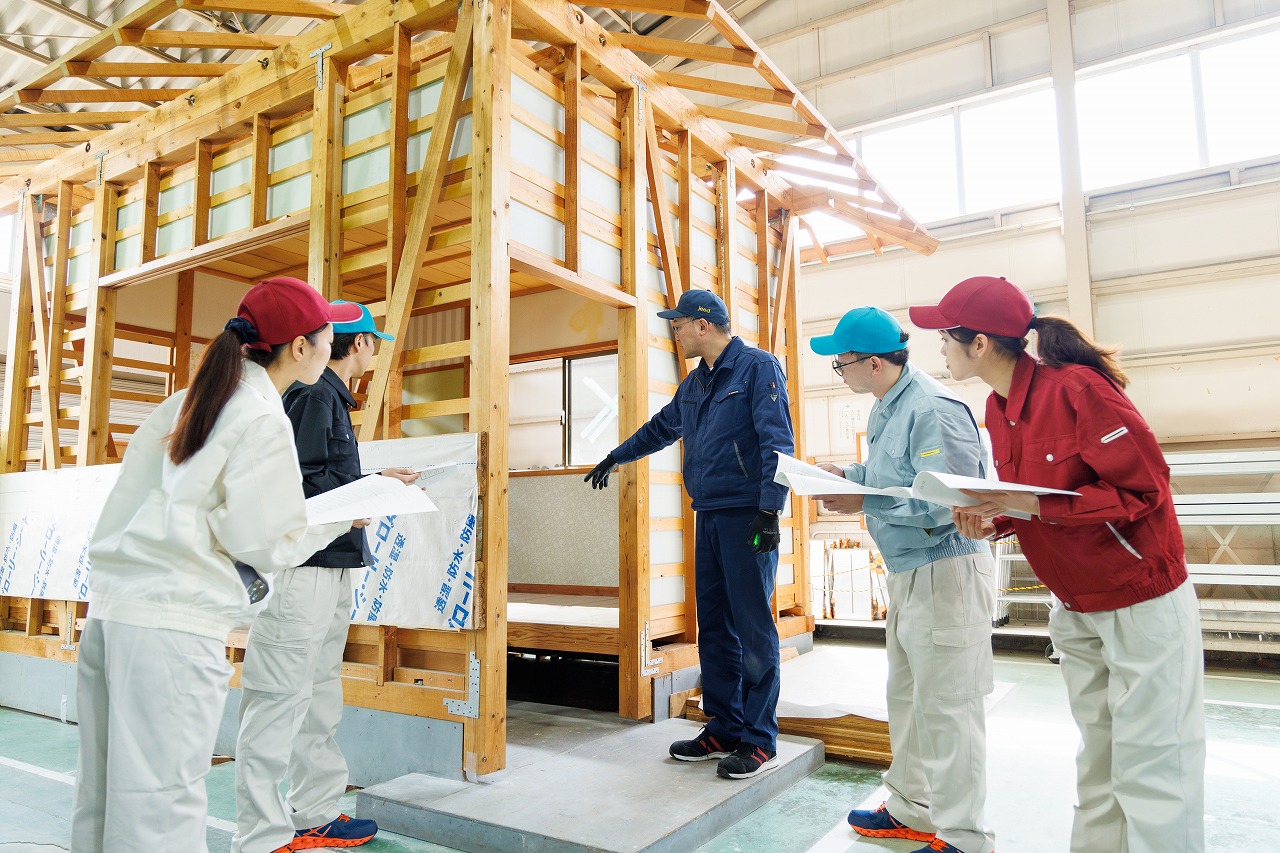 木造住宅の工事