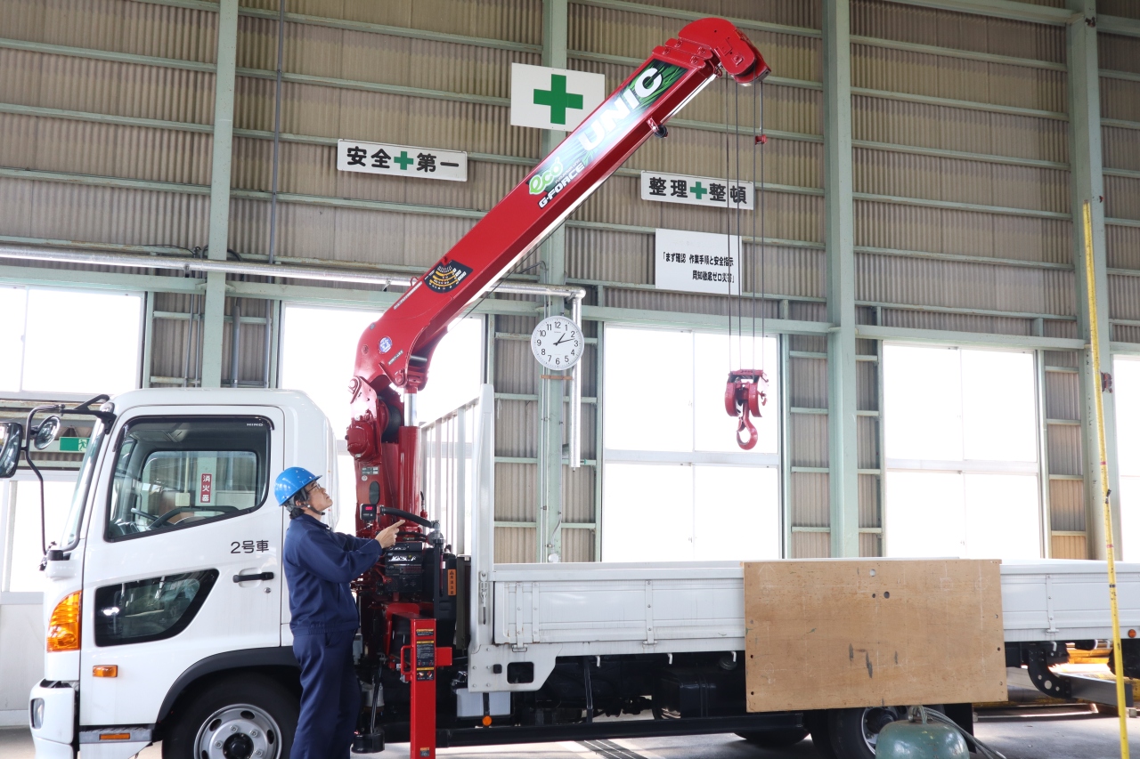 小型移動式クレーン運転作業